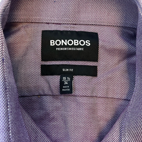Bonobos Button Down Dress Shirt N107-7 - Picture 2 of 7